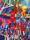 Leroy Neiman Orlando Magic painting